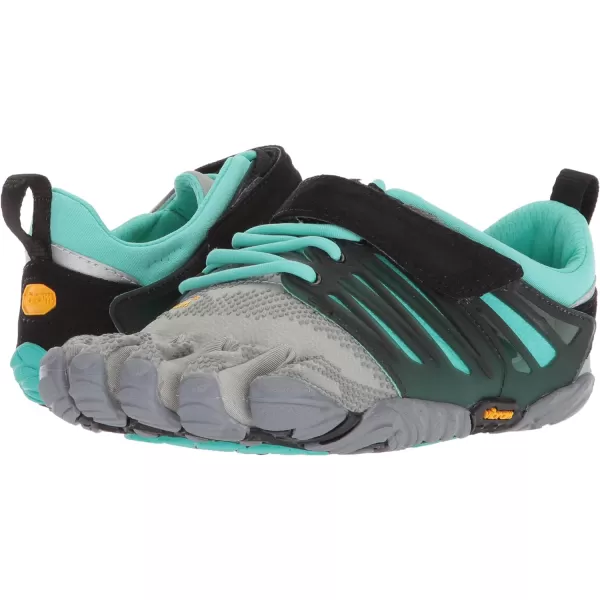 Vibram Womens VTrain Cross Trainer GreyBlackAqua 41 EU859 M US B EU 41 EU859 US USVibram Womens VTrain Cross Trainer GreyBlackAqua 41 EU859 M US B EU 41 EU859 US US