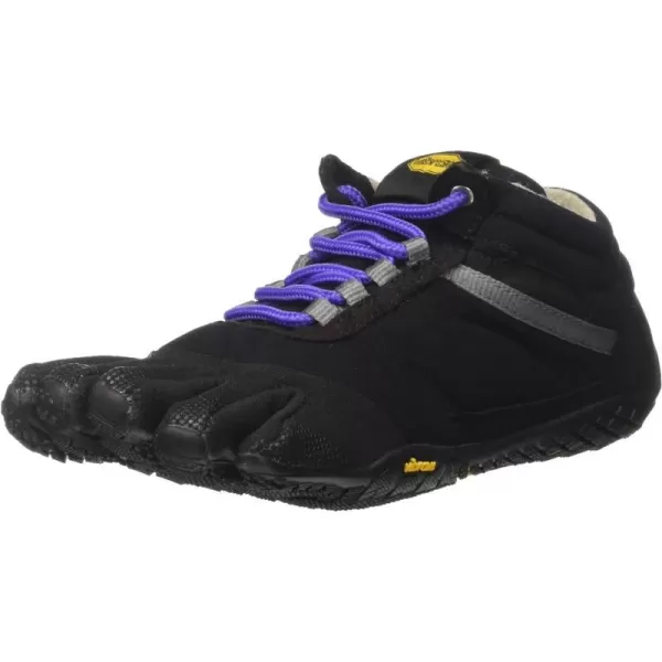 Vibram Five Fingers Womens Trek Ascent Insulated Trail Hiking ShoeBlackPurple