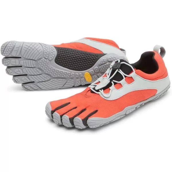 Vibram Mens 21M8002 VRun RetroRedBlackGrey