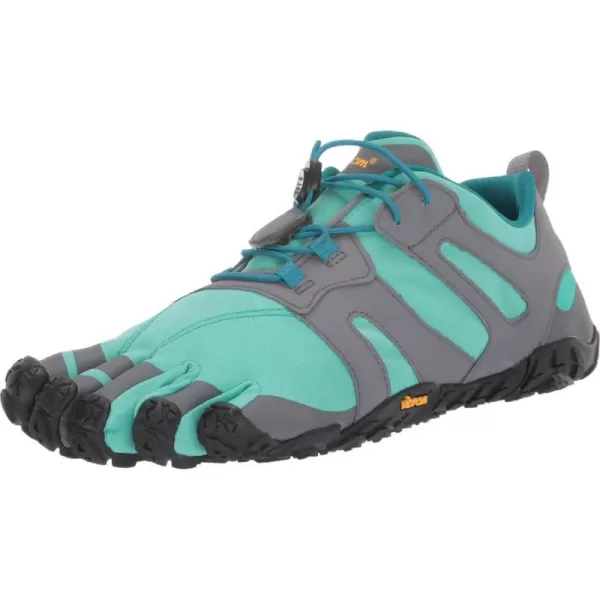 Vibram Mens FiveFingers VTrail 20 Trail Running ShoeBlue Green