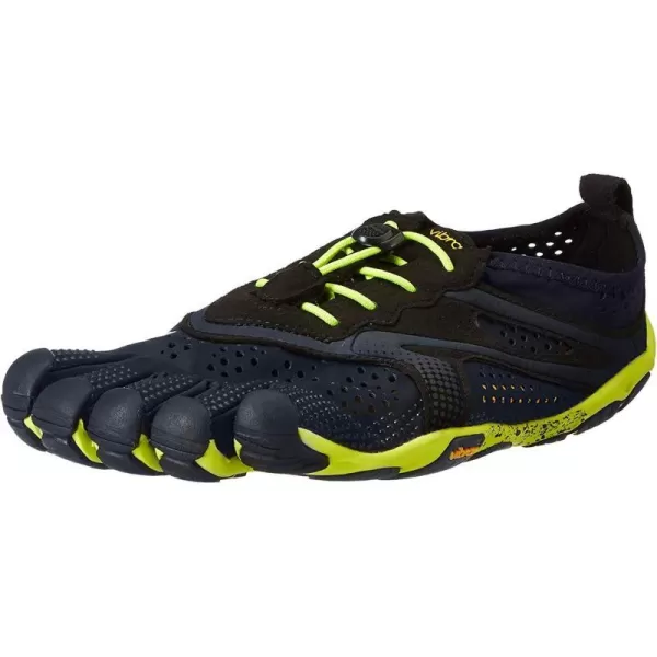 Vibram Mens VRun Running ShoeBlack Yellow