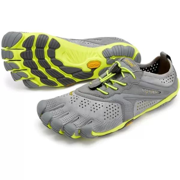 Vibram Womens FiveFingers VTrain 20 Fitness and Cross Training ShoeGreyYellow