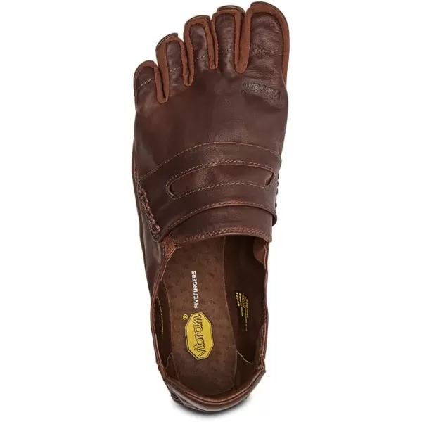 Vibram FiveFingers Mens CVTLeather Minimalist Casual Walking ShoeBrown