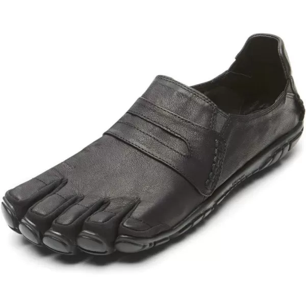 Vibram FiveFingers Mens CVTLeather Minimalist Casual Walking ShoeBlack