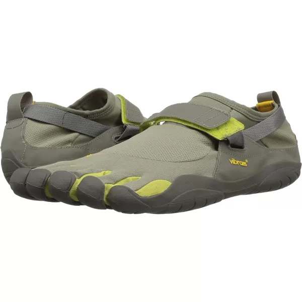 Vibram Mens FiveFingers KSO Trail Hiking ShoeGreyPalmClay 