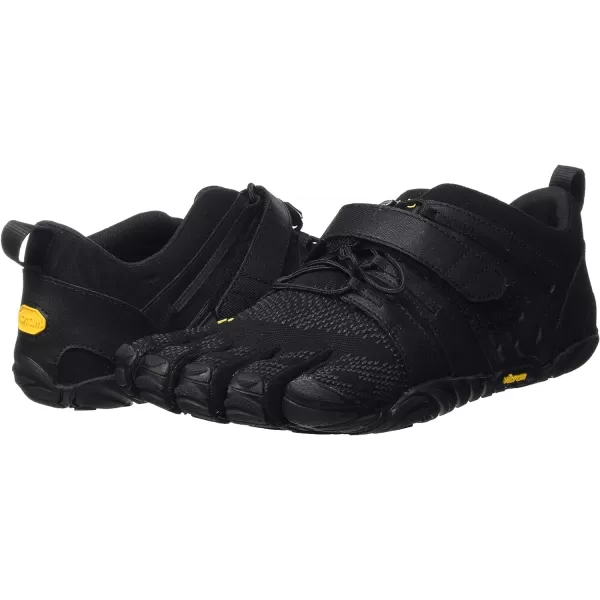 Vibram FiveFingers Mens VTrain 20 Fitness and Cross Training ShoeBlackBlack