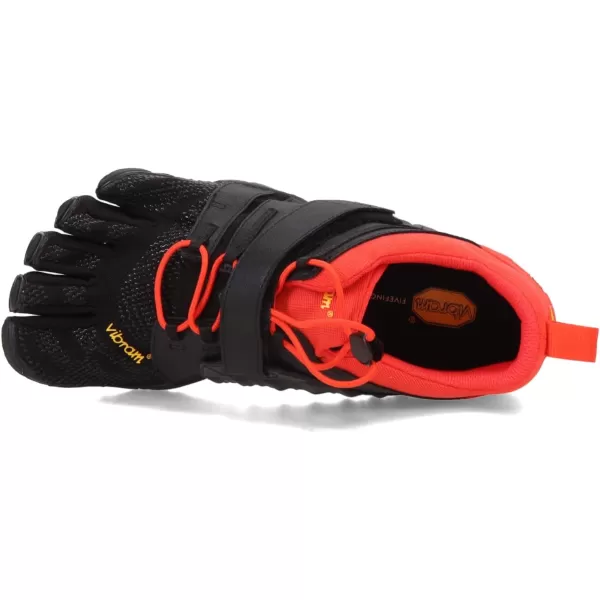 Vibram FiveFingers Mens VTrain 20 Fitness and Cross Training ShoeBlackRed