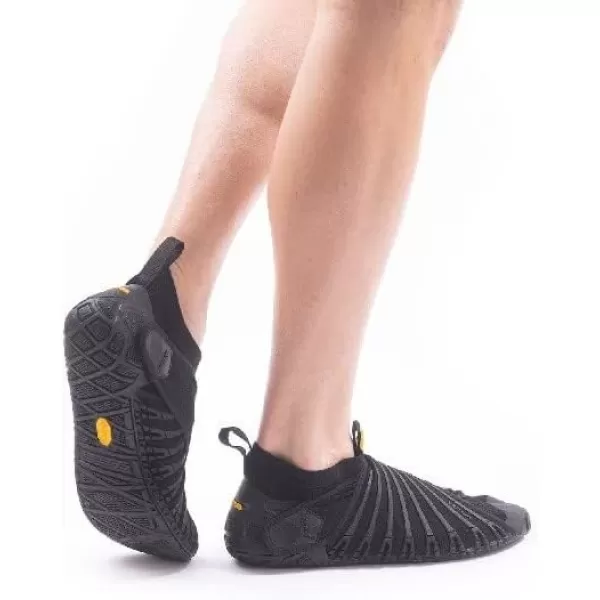 Vibram Mens Furoshiki Knit High Shoes BlackBlack