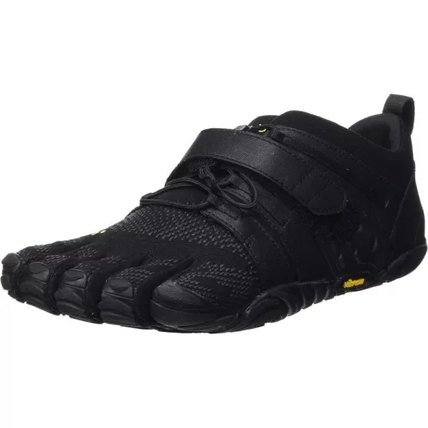 Vibram FiveFingers Mens VTrain 20 Fitness and Cross Training ShoeBlackBlack