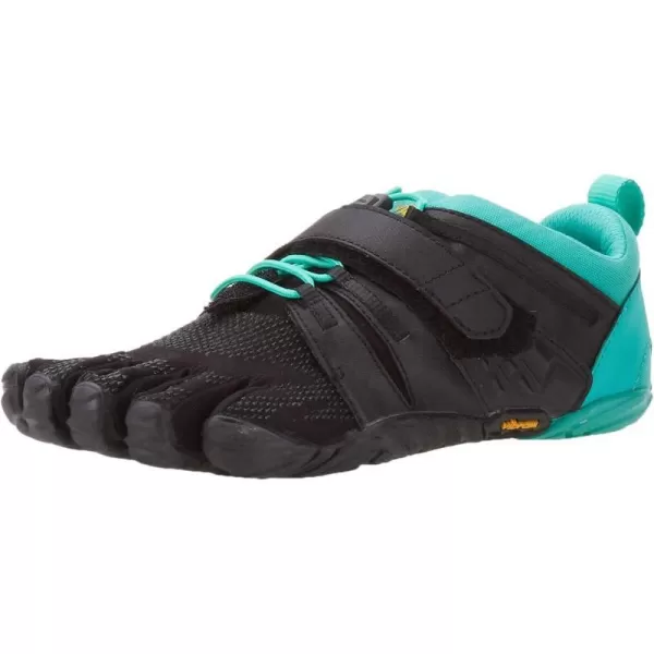 Vibram FiveFingers Mens VTrain 20 Fitness and Cross Training ShoeBlackGreen