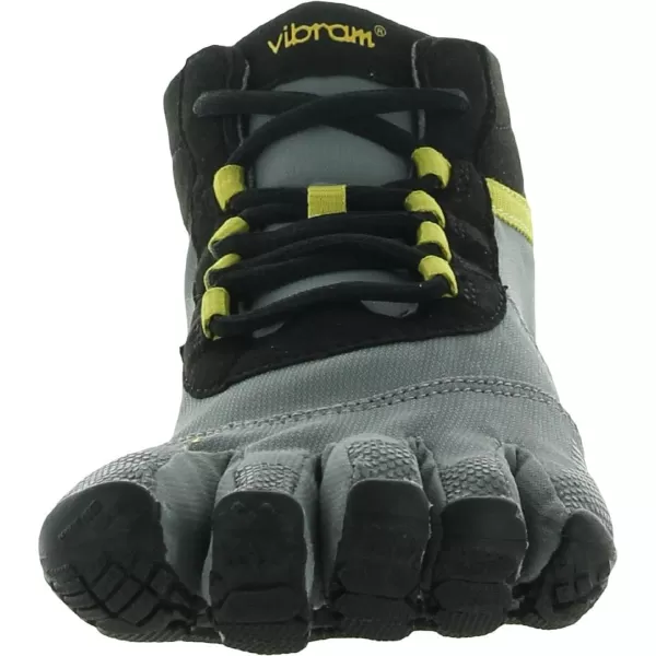 Vibram Five Fingers Mens VTrek Trail Hiking ShoeBalckGreyCitronelle