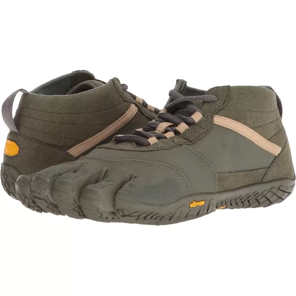 Vibram Five Fingers Mens VTrek Trail Hiking ShoeMilitaryDark Grey