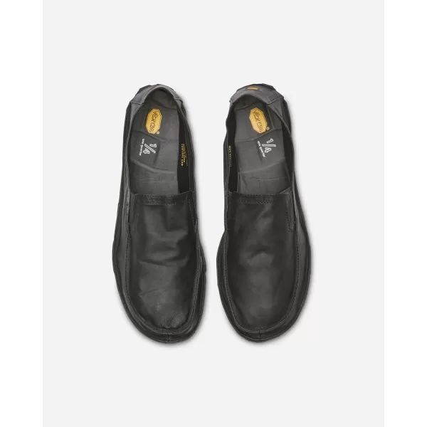 Vibram FiveFingers Mens One Quarter Leather ShoesLeather BlackBlack