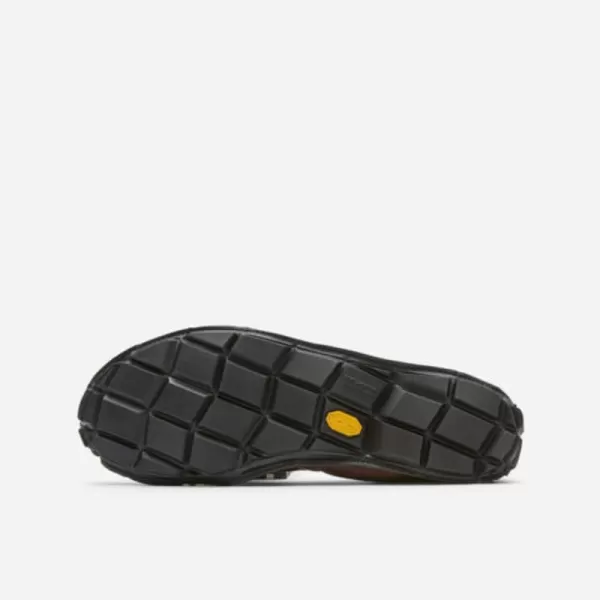 Vibram FiveFingers Womens One Quarter ShoesLeather BrownBlack