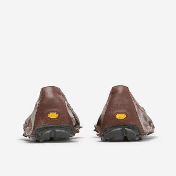 Vibram FiveFingers Womens One Quarter ShoesLeather BrownBlack