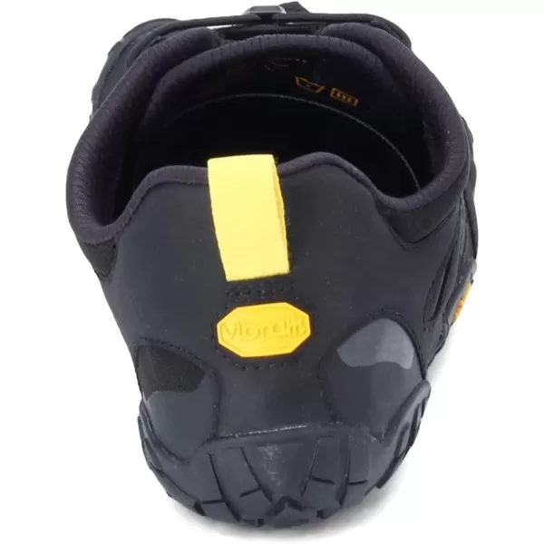 Vibram Mens FiveFingers VTrail 20 Trail Running ShoeBlackYellow