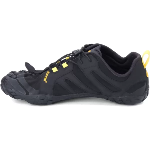 Vibram Mens FiveFingers VTrail 20 Trail Running ShoeBlackYellow