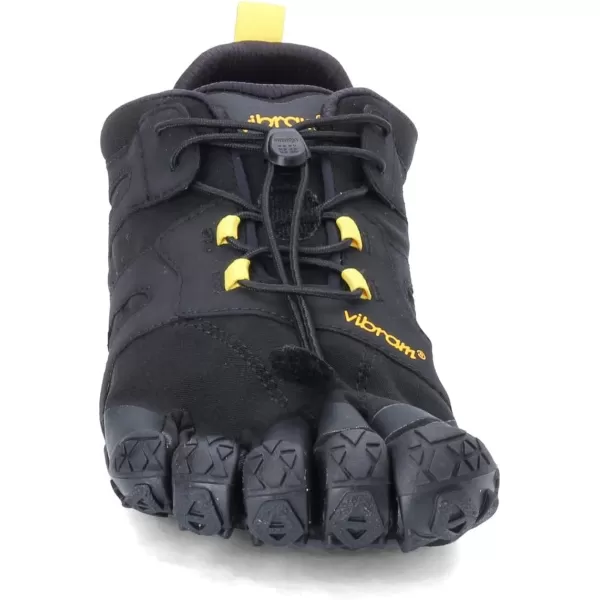 Vibram Mens FiveFingers VTrail 20 Trail Running ShoeBlackYellow