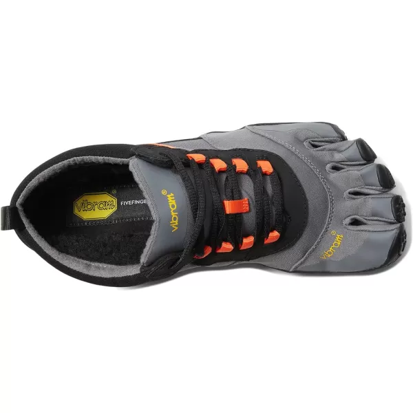 Vibram Mens FiveFingers VTrek Insulated Hiking ShoeBlackGreyRed