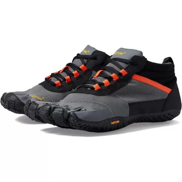 Vibram Mens FiveFingers VTrek Insulated Hiking ShoeBlackGreyRed