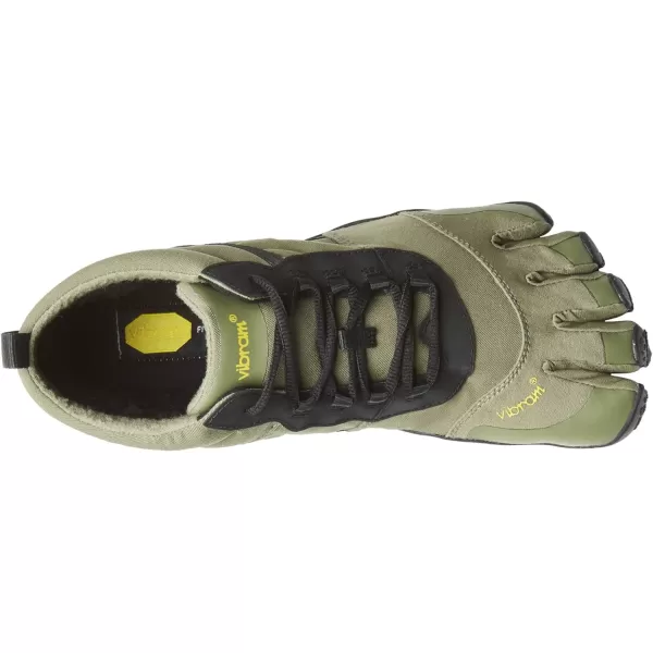 Vibram Mens FiveFingers VTrek Insulated Hiking ShoeMilitaryBlack