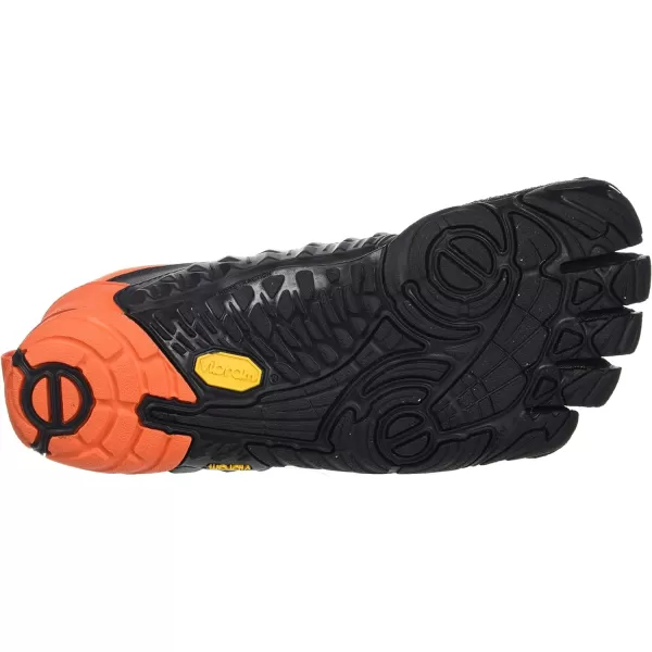 Vibram Mens Sneaker Black Orange 105Vibram Mens Sneaker Black Orange 105