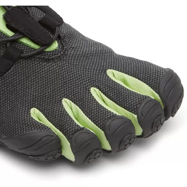 Vibram Womens 21W8002 VRun RetroBlackGreenBlack