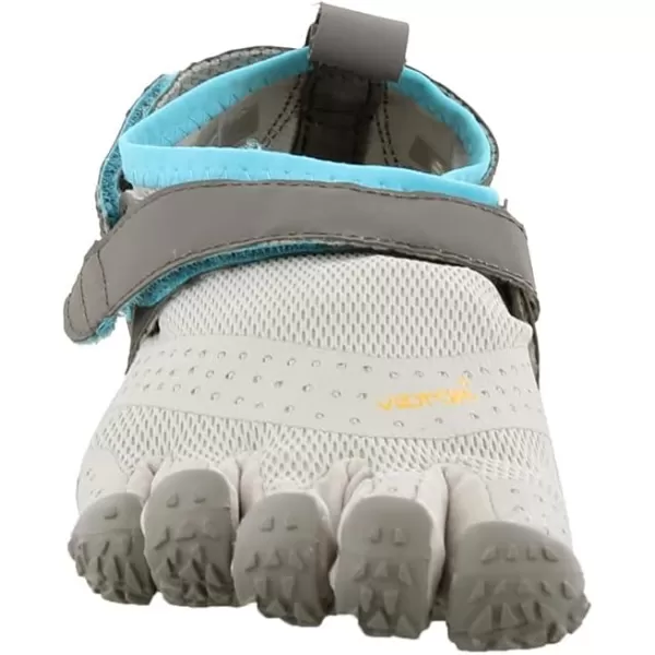 Vibram Womens FiveFingers VAqua Water ShoeLight GreyBlue