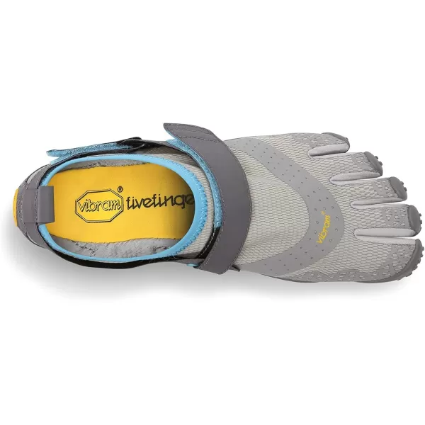 Vibram Womens FiveFingers VAqua Water ShoeLight GreyBlue