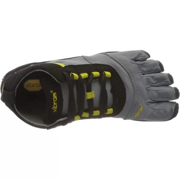 Vibram Womens FiveFingers VTrek Trail Hiking ShoeBlackGreyCitronelle