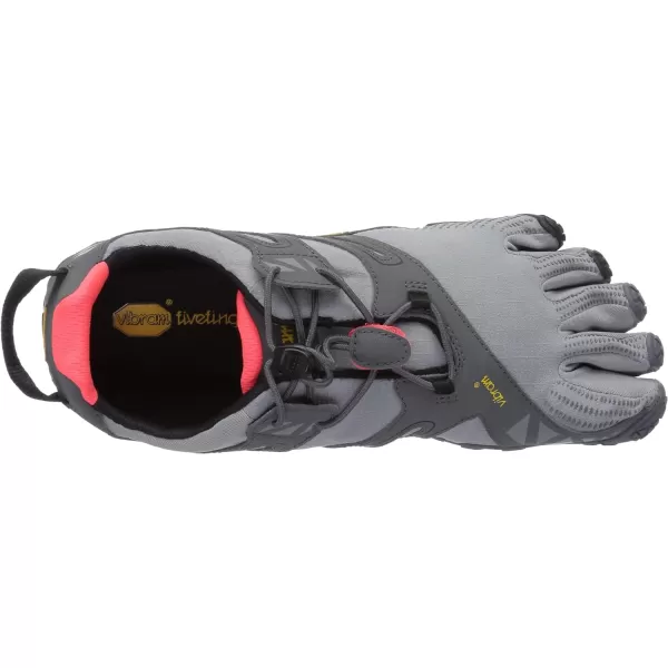 Vibram Womens VTrain GreyBlackAqua Cross TrainerGreyBlackOrange