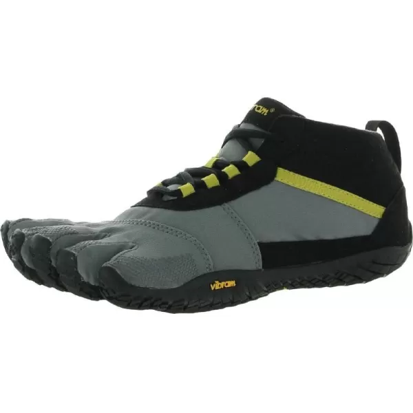 Vibram Five Fingers Mens VTrek Trail Hiking ShoeBalckGreyCitronelle