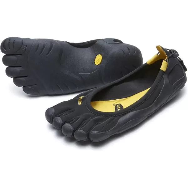 Vibram FiveFingers Mens Classic Barefoot Shoes amp Toesock BundleBlackBlack