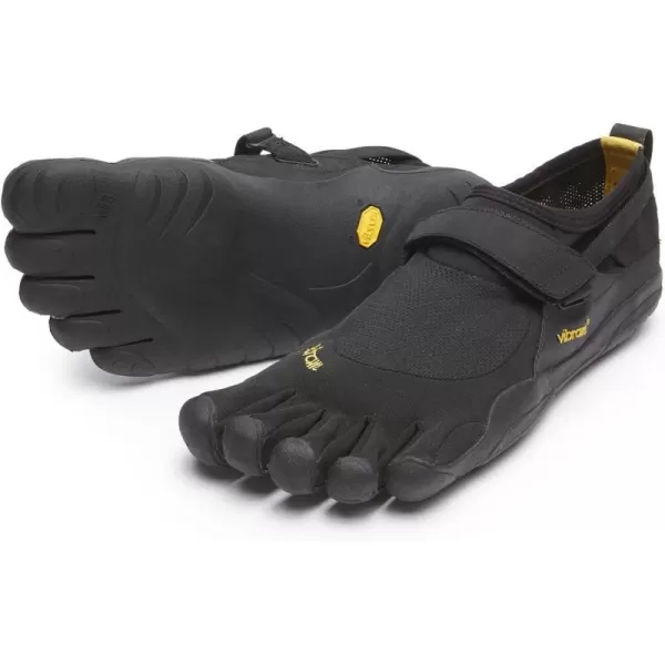 Vibram FiveFingers Mens KSO Shoes  Toesocks BundleBlackBlack