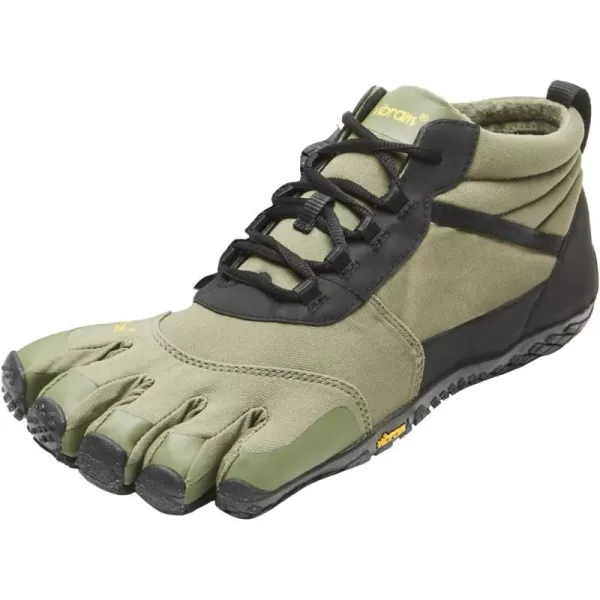 Vibram Mens FiveFingers VTrek Insulated Hiking ShoeMilitaryBlack