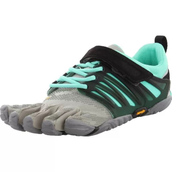 Vibram Womens VTrain GreyBlackAqua Cross TrainerGreyBlackAqua