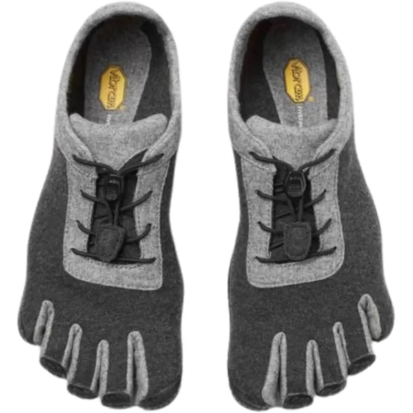 Vibram Mens FiveFingers KSO ECO Wool ShoeLight GreyBlack