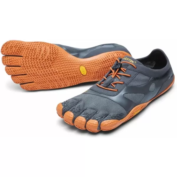 Vibram Mens FiveFingers KSO EVO GreyOrange 41 EU  859 US