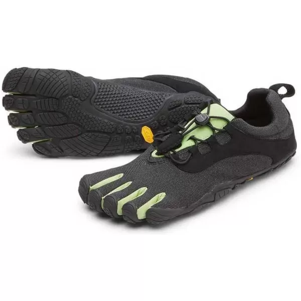 Vibram Mens FiveFingers VRun RetroBlackGreenBlack