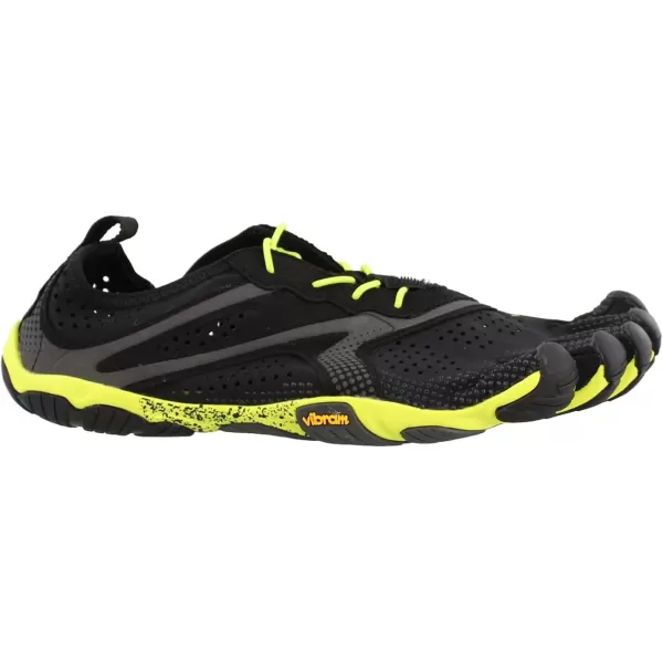 Vibram Mens FiveFingers VRun Running ShoeBlackYellow