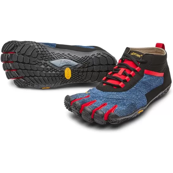 Vibram Mens FiveFingers VTrek Trail Hiking ShoeDenimRed