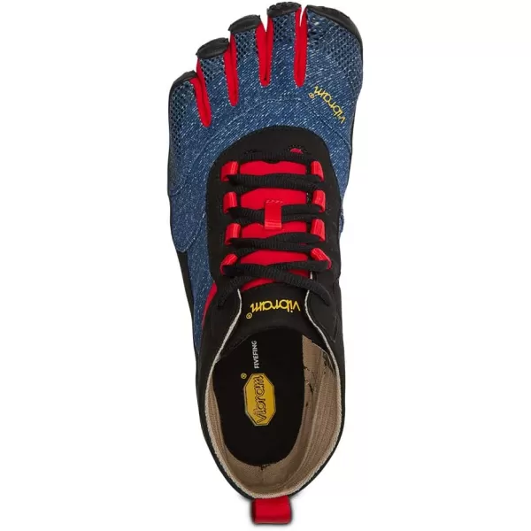 Vibram Mens FiveFingers VTrek Trail Hiking ShoeDenimRed