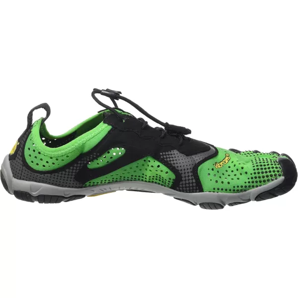 Vibram Mens VRun SneakerGreen Black