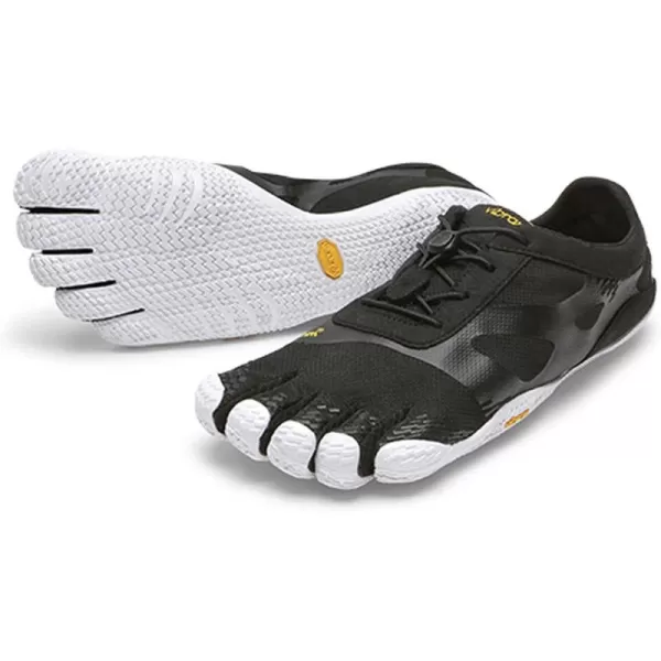 Vibram FiveFingers Mens KSO EVOBlackWhite 47 EU  12125 US