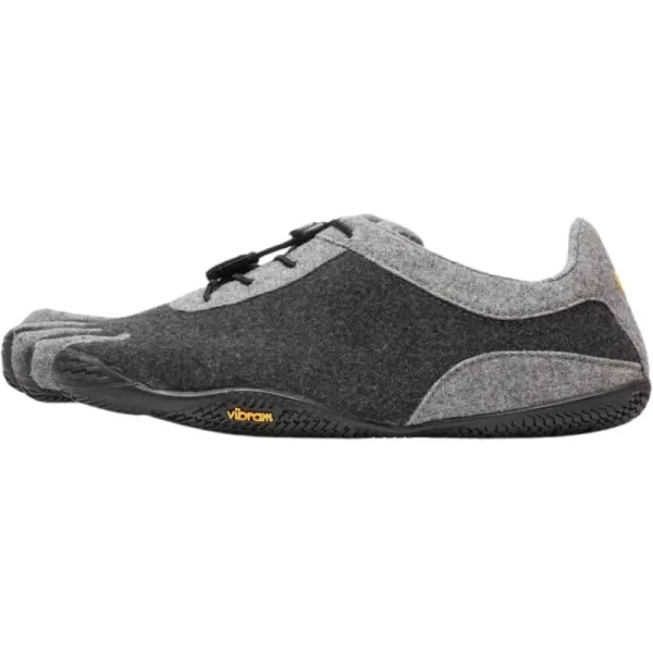 Vibram Mens FiveFingers KSO ECO Wool ShoeLight GreyBlack