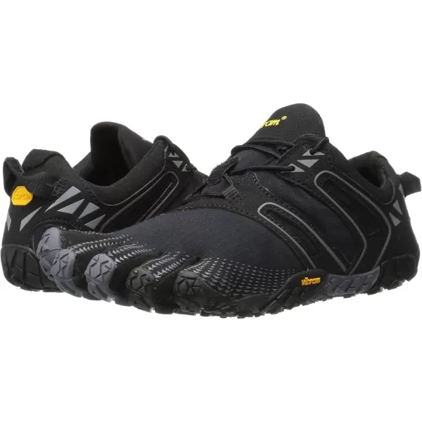 Vibram Womens FiveFingers V Train Crosstraining ShoesBlackGrey