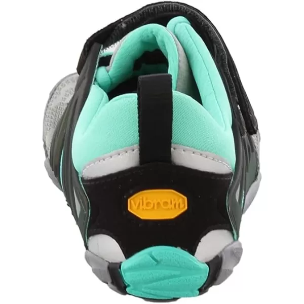 Vibram Womens FiveFingers V Train Crosstraining ShoesGreyBlackAqua