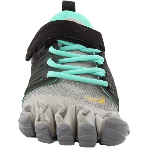 Vibram Womens FiveFingers V Train Crosstraining ShoesGreyBlackAqua