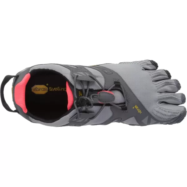 Vibram Womens FiveFingers V Train Crosstraining ShoesGreyBlackOrange