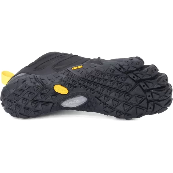 Vibram Womens FiveFingers VTrail 20 Trail Running ShoeBlack Yellow